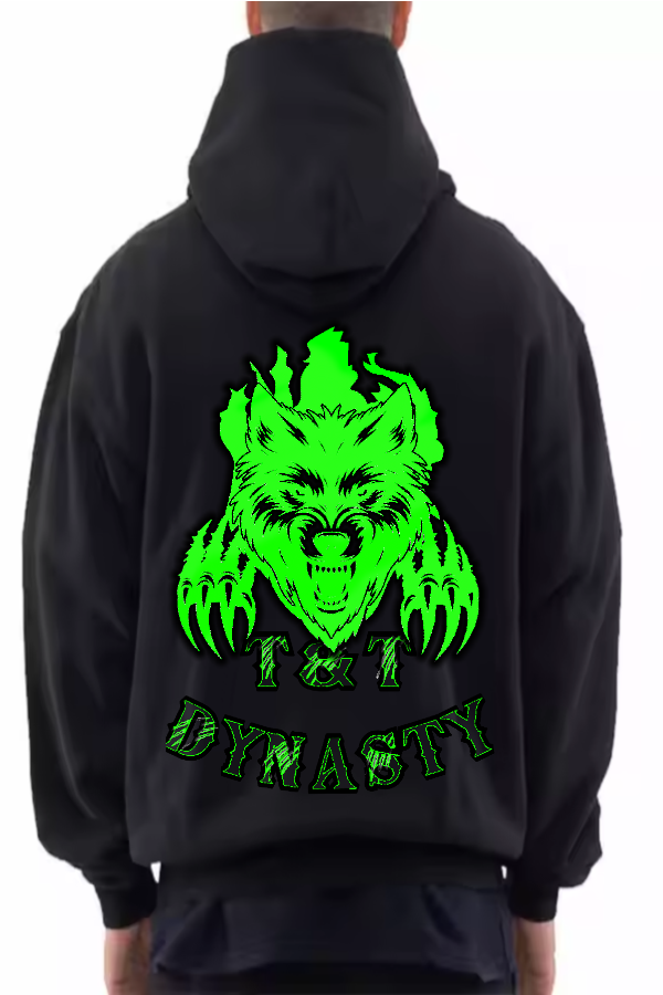 Green T&T Dynasty Logo Hoodie